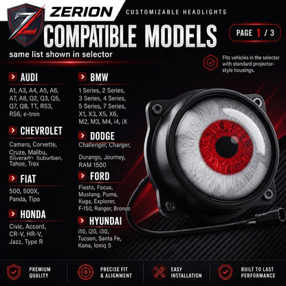 Zerion™ - Devil Eye LED Car Lights