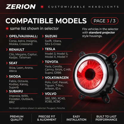 Zerion™ - Devil Eye LED Car Lights